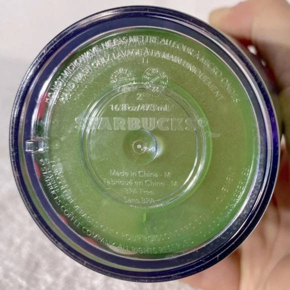 Starbucks Fall 2023 Halloween Limited Edition Drippy Wave Swirl Grande Tumbler - Picture 8 of 13